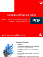 2020-1 Unidad 1 - Economia Empresarial Semana 2