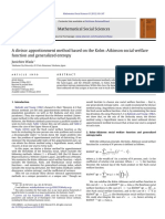 Mathematical Social Sciences: Junichiro Wada