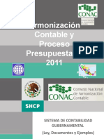Armonizacion Contable y Proceso Presu 2011