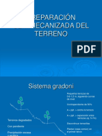 F Preparación Semimecanizada y Mecanizada Del Terreno