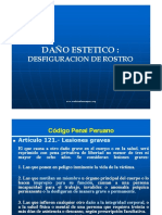 DAÑO ESTETICO - DESFIGURACION DE ROSTRO - MEDICINA FORENSE PERÚ.pdf