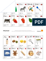 Abecedario Con Imagenes Asociadas 0 PDF