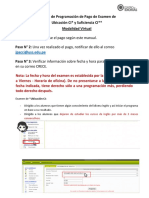 Manual de Programacion de Pago de Examen UBI-SUF PDF