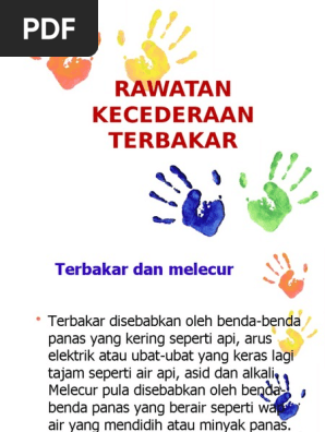 Rawatan Kecederaan Terbakar Pdf