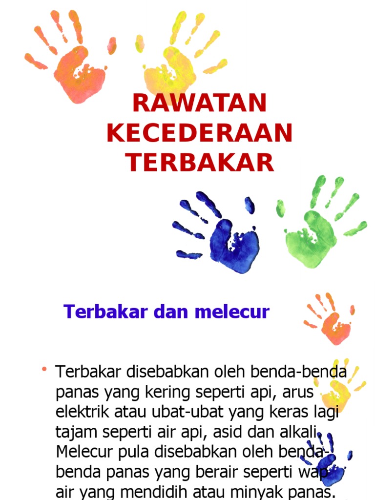 Rawatan Kecederaan Terbakar Pdf