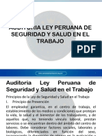 Auditoria Ley Peruana de Seguridad y Salud