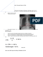 Memiliki Syarat Yaitu:: Ukuran Jantung-Cardio Thorak Ratio (CTR)