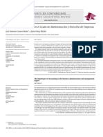 05 - 2013 - Cavero - El Peso de La Contabilidad en El Grado de Administración y Dirección de Empresas PDF