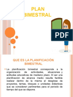 Plan Bimestral