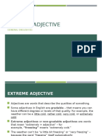 GE B1 - Extreme Adjective