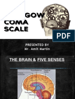 Glasgow Coma Scale: Presented by Mr. Amit Martin