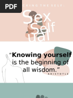 Sexual Self UTS