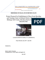 Proposal For Establishment of Boar Goats Breeding and Training Centre in Kibaale District Global Hand Org PDF