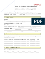 Application Form PDF