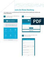 Creacion de Usuario Home Banking PDF