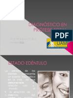 Diagnostico en Protesis Total