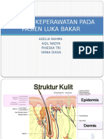 Asuhan Keperawatan Pada Pasien Luka Bakar