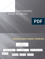 Pola Manajemen Bank Syariah