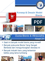 Pertemuan 1 Konsep amp; Desain Model Bisnis