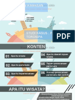 Tugas Perencanaan Kawasan Pariwisata - Toronipa