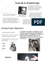 Caracteristica y Estructura Tematica