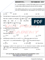 DEC 2019 Physics Test Paper 1