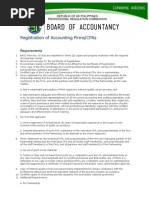 Requirement For Accreditation CPAs in Public Practice PDF