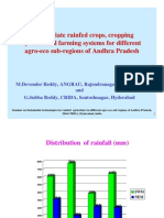 Appropriate Rainfed Crops, Cropping Systems and Farming Systems for Different Agro-eco Sub-regions of Andhra Pradesh