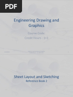 Engineering Drawing and Graphics: Course Code: Credit Hours: 1+1