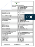 Tea Lovers Popular Tea List - PDF Digital - V2 PDF
