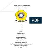 EVALUASI PEMBELAJARAN