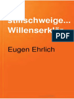 EHRLICH - Die Stillschweigende Willenserklärung PDF