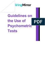 Psychometric Testing Guide