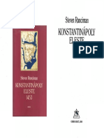 Steven Runciman - Konstantinápoly Eleste 1453 PDF