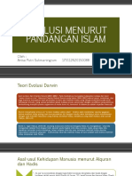 Evolusi Menurut Pandangan Islam