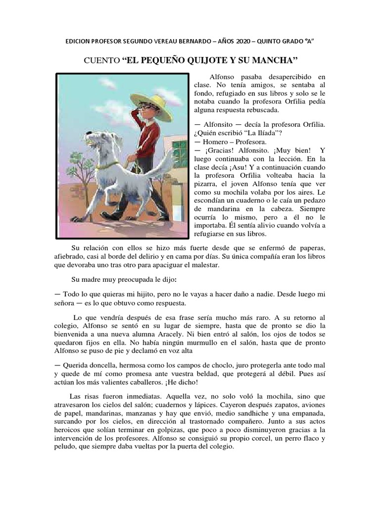 Resumen De Don Quijote Dela Mancha Completo