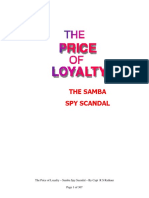 The Price of Loyalty SAMBA SPY Scandal PDF