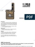 TC Electronic Mojomojo Overdrive Manual Spanish