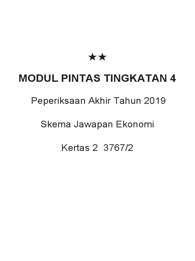 Modul Pintas Tingkatan 4