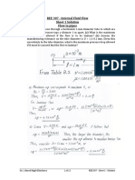 REE 307 - Internal Fluid Flow Sheet 1 Solution Flow in Pipes