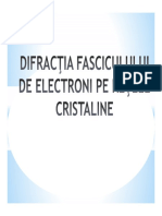 Difractia Electronilor - Mod de Lucru PDF