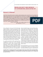 The Uk and Eu Foreign, Security and Defence Policy After Brexit: Integrated, Associated or Detached? Richard G. Whitman