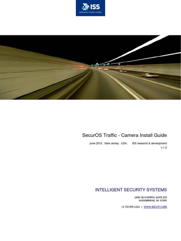 Traffic Camera Install Guide v.1.2 | PDF | Shutter Speed | Camera