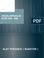 Alat Pereaksi (Reaktor)