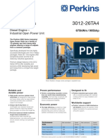 3012-26TA4 3000 Series: Diesel Engine - Industrial Open Power Unit