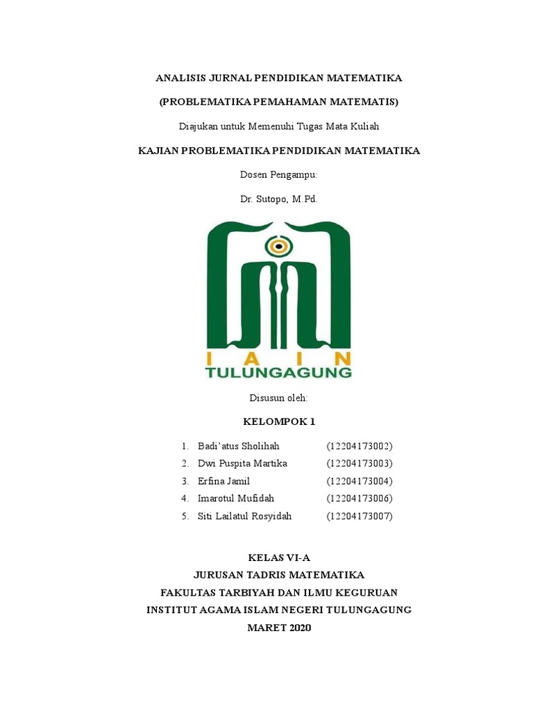 Jurnal Pendidikan Matematika Interaktif | PDF | Komputer