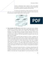 Water Absorption (IS: 3495, Part II) : Fractured Surface of A Burnt Brick Reveals A Continuous