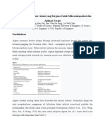 Hidrogel Polimer Alami Yang Dapat Terdegradasi Untuk Rekayasa Jaringan Tulang Rawan Artikular