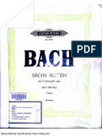 Bach Cello Urtext