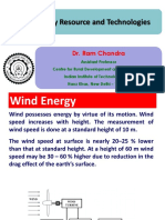 RDL 722 - Wind Energy